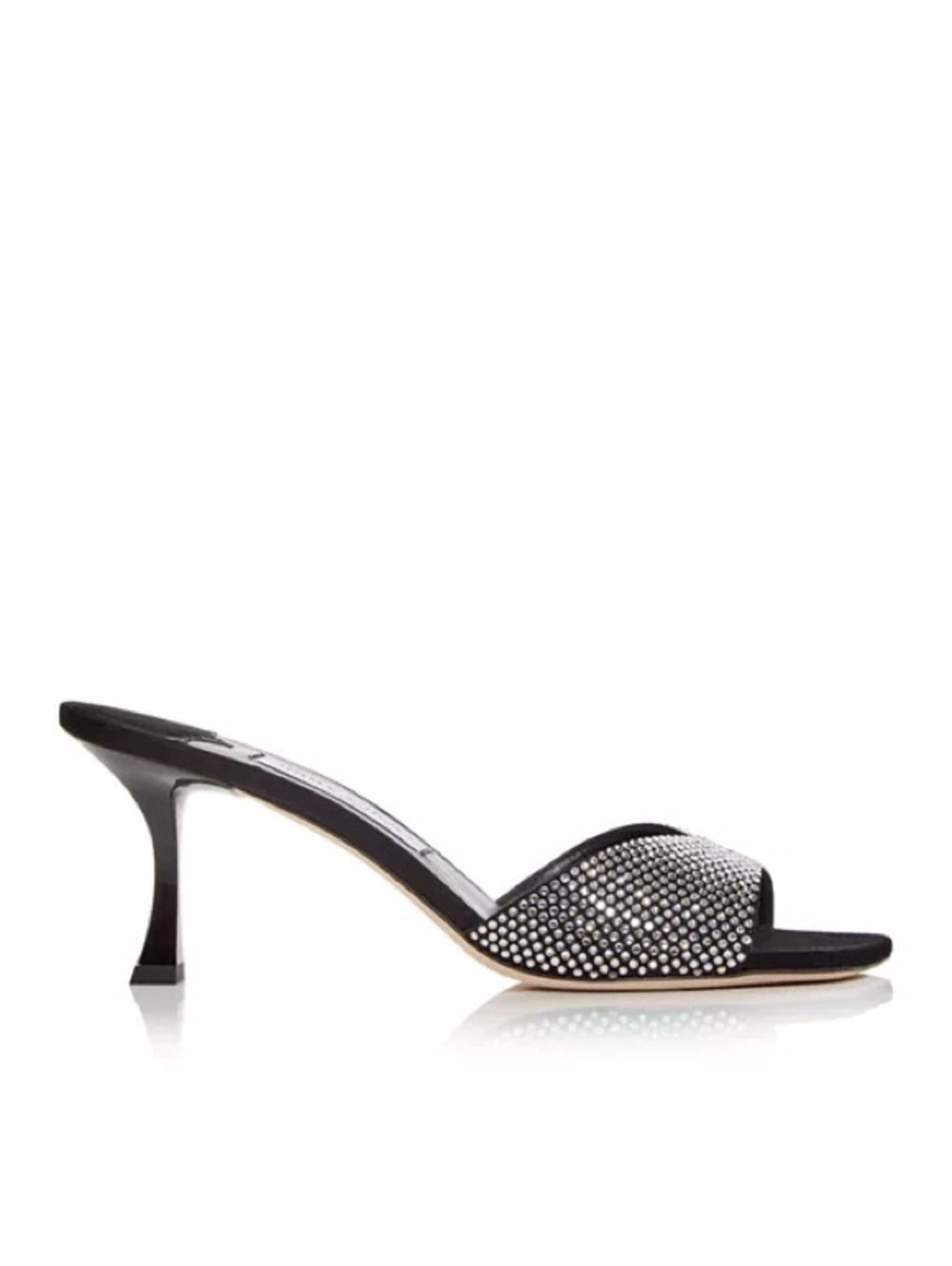 Jimmy Choo Skye 70 Embellished High Heel Slide Sandals - Picture 4 of 16